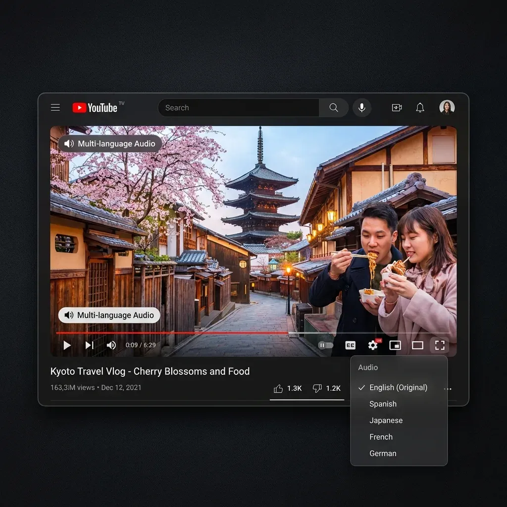 YouTube 多语言频道矩阵